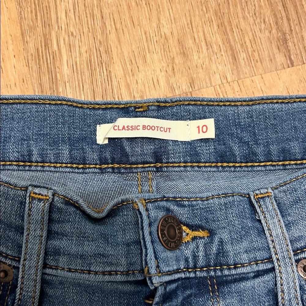 Levi's Classic Bootcut Blue Jeans size 10,
W30 – L 32 - Picture 6 of 6